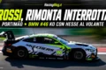 Rossi, rimonta interrotta a Portimão: la BMW WRT si ferma con Hesse al volante